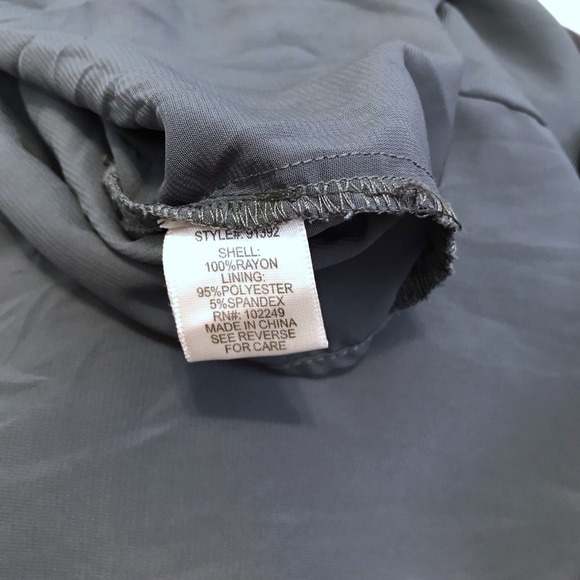 Under Skies Mini Embroidered Dress Women L - Picture 10 of 12